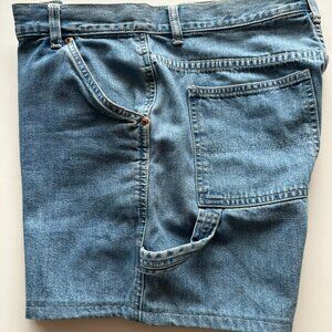 Vintage Gap Women's Carpenter Jean Shorts - Size 10